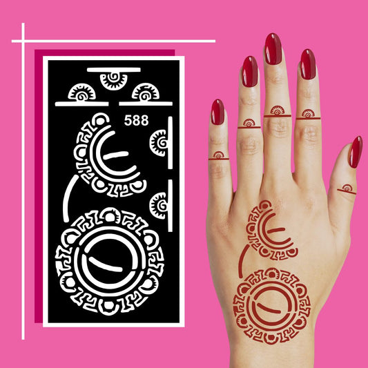Bold and Playful Mehndi Stencils for Kids’ Weekend Fun