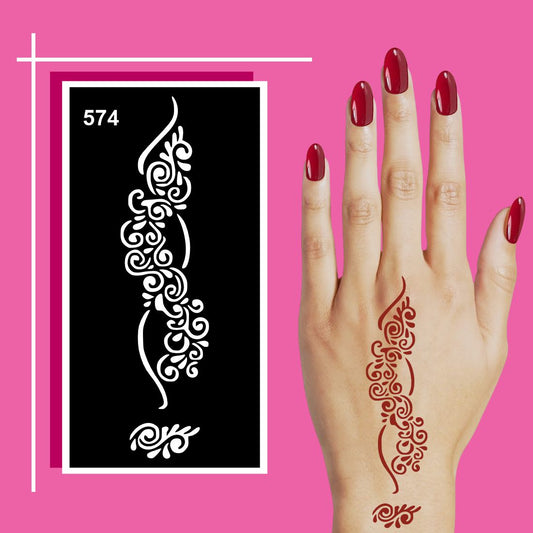 Smooth Peel Mehndi Stencil Designs for a Clean and Crisp Art Look