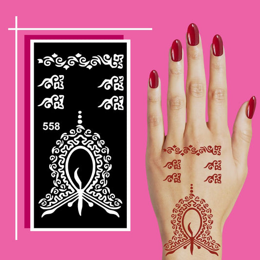 Detailed Mandala Mehndi Stencils for Meditative and Creative Expression