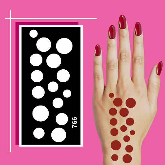 Henna Stencil Sticker Collection for Practice, Fun, and Artistic Exploration