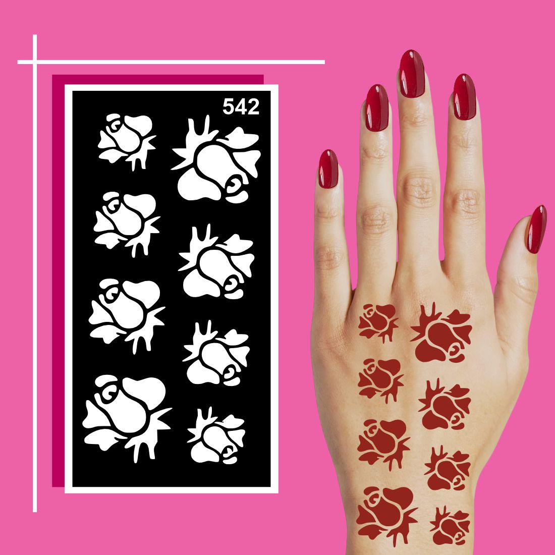 Variety Mehndi Art Stencil Templates for Every Occasion and Everyday Creativity