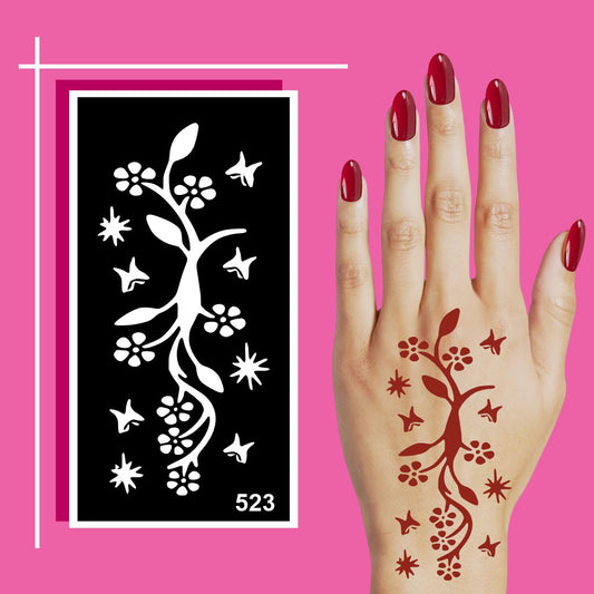 Artistic and Balanced Mehndi Stencil Design Templates for Consistent Results Every Time