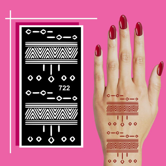 Artistic and Balanced Mehndi Stencil Design Templates for Consistent Results Every Time