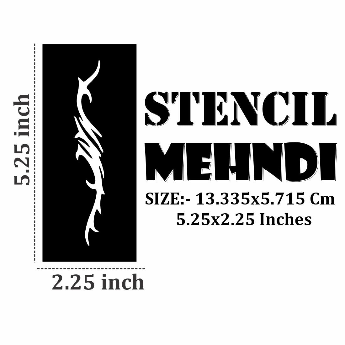 Easy-to-Use Mehndi Stencils  Encourage Artistic Exploration Kids can decorate notebooks, drawings, or school projects with Stencil stickers
