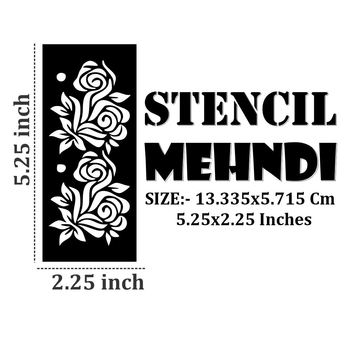 Simple Hand Art Template for Kids Mehndi Practice and Fun Kids can decorate notebooks, drawings, or school projects with Stencil stickers