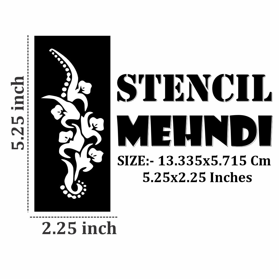 Artistic Henna Stencils  Develop Fine Motor Skills Kids can decorate notebooks, drawings, or school projects with Stencil stickers