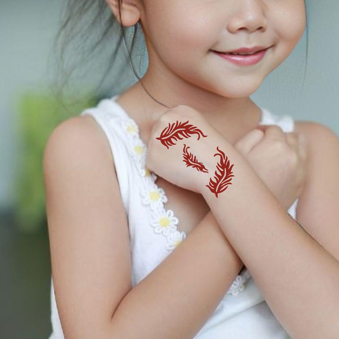 Henna Stencil Collection with Bold and Fine Patterns For Kids & Adults Both Sticker