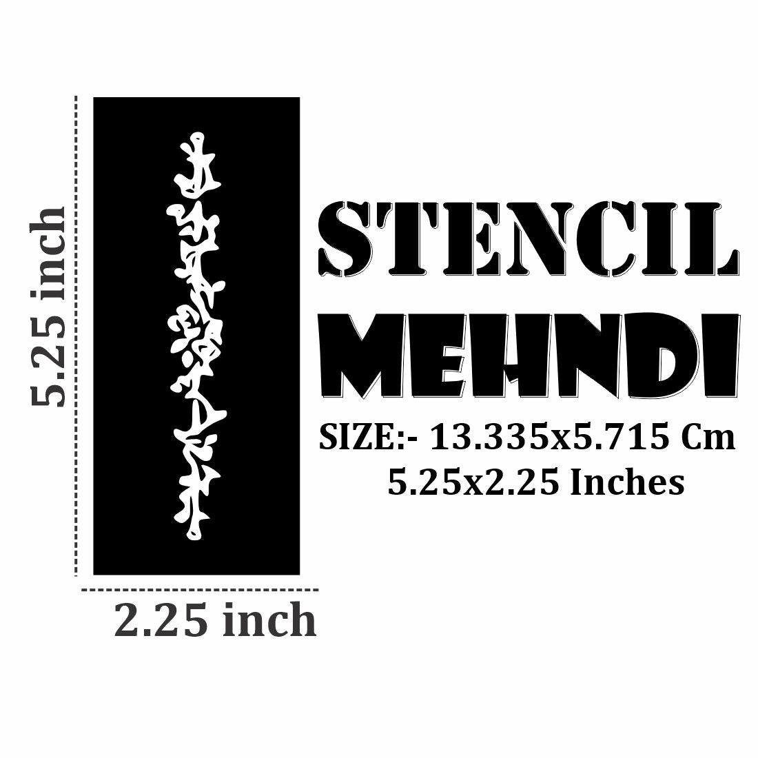 Easy Mehndi Stickers  Perfect for School Art Projects Kids can decorate notebooks, drawings, or school projects with Stencil stickers