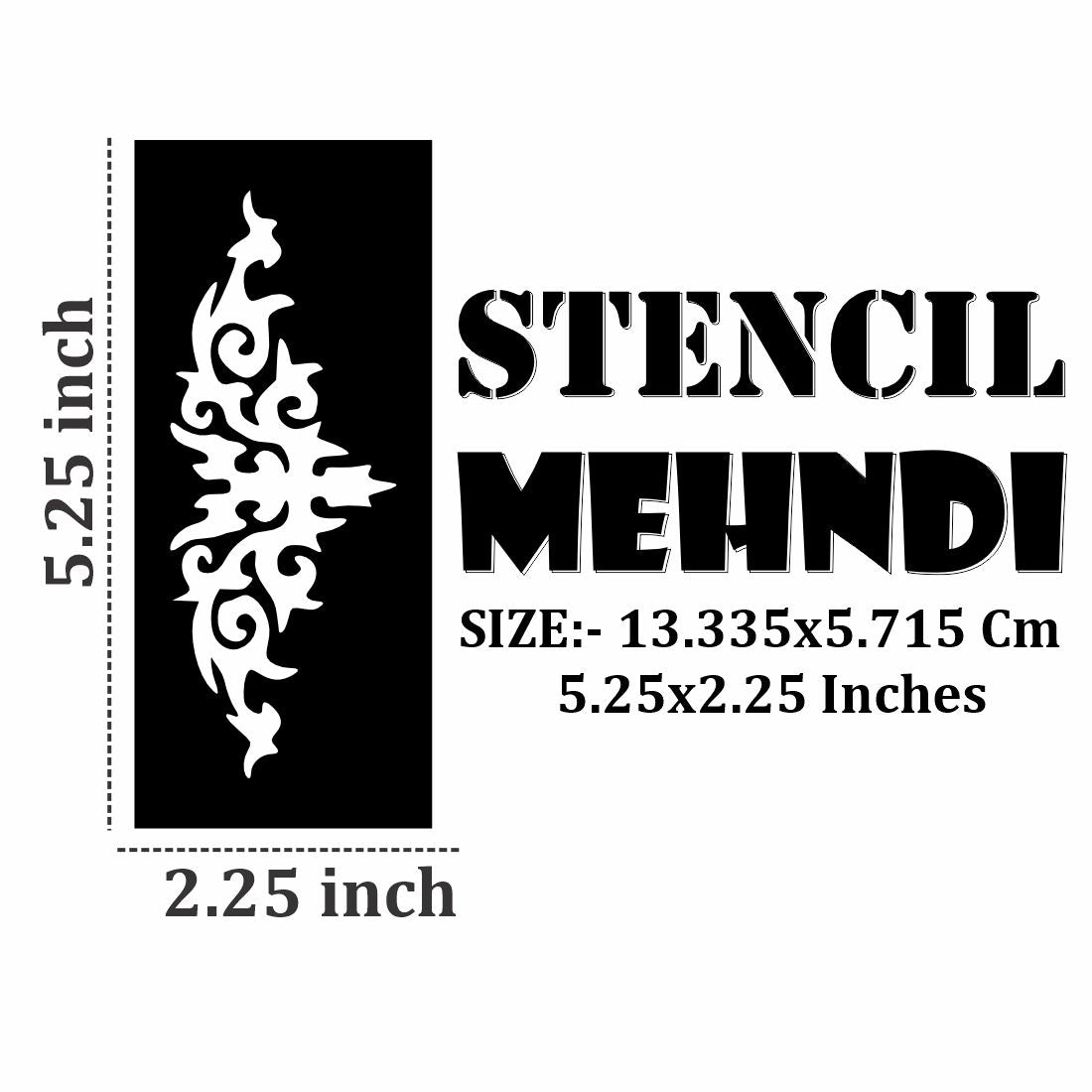 Artistic Mehndi Design Stickers  Fun Craft Activity Kids can decorate notebooks, drawings, or school projects with Stencil stickers