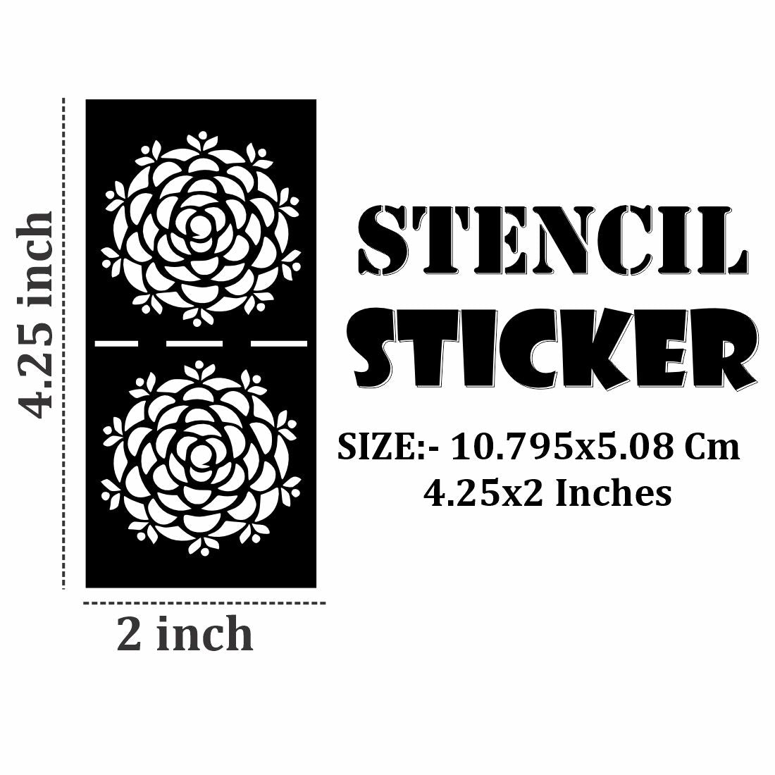 Easy and Fun Mehndi Application Sticker for Kids Art Time Kids can decorate notebooks, drawings, or school projects with Stencil stickers