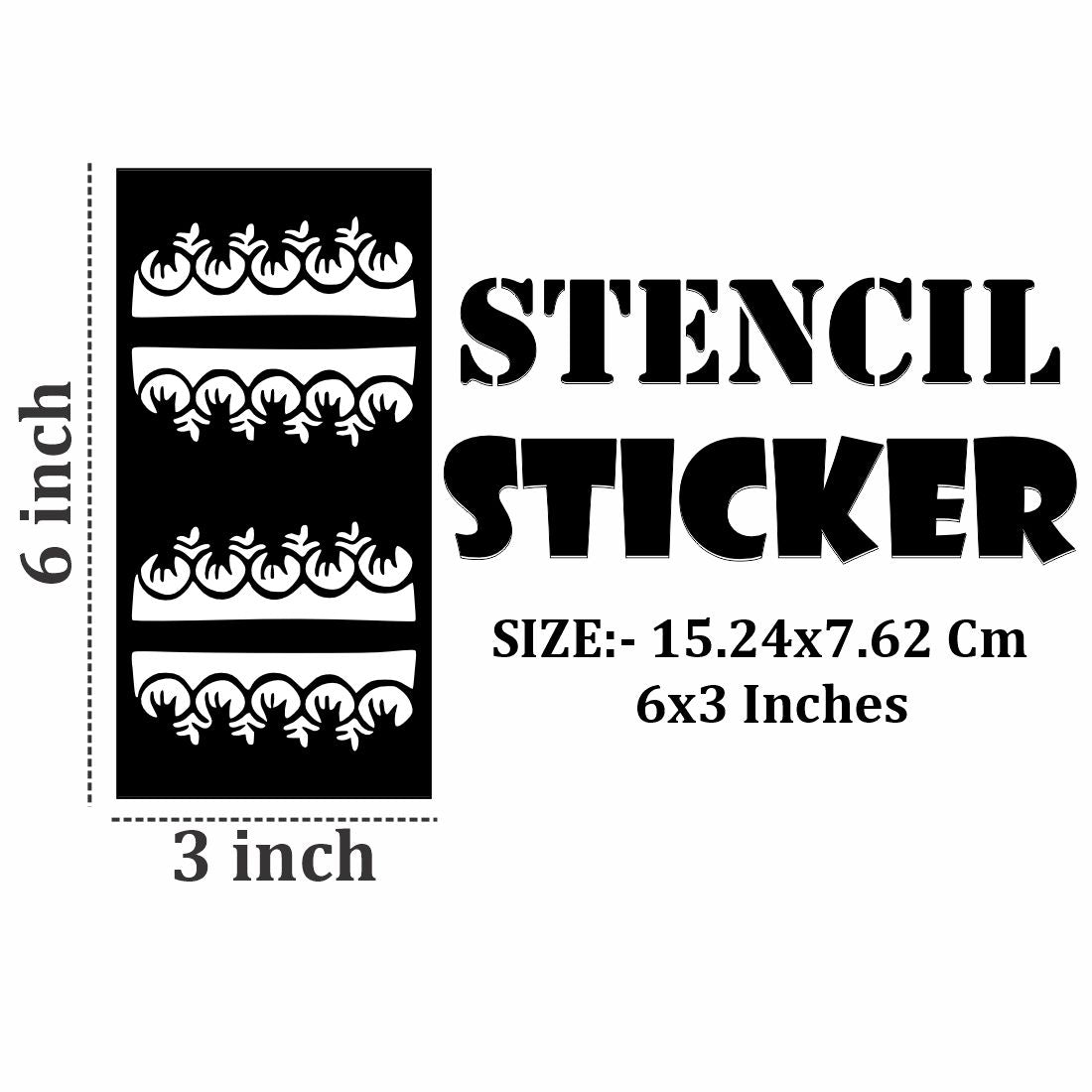 Long Lasting Mehndi Stencil Sticker Kit for Traditional Hand Art at Home