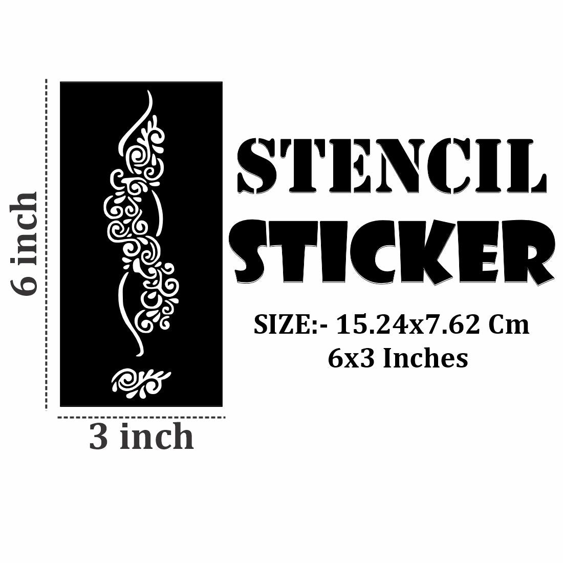 Smooth Peel Mehndi Stencil Designs for a Clean and Crisp Art Look