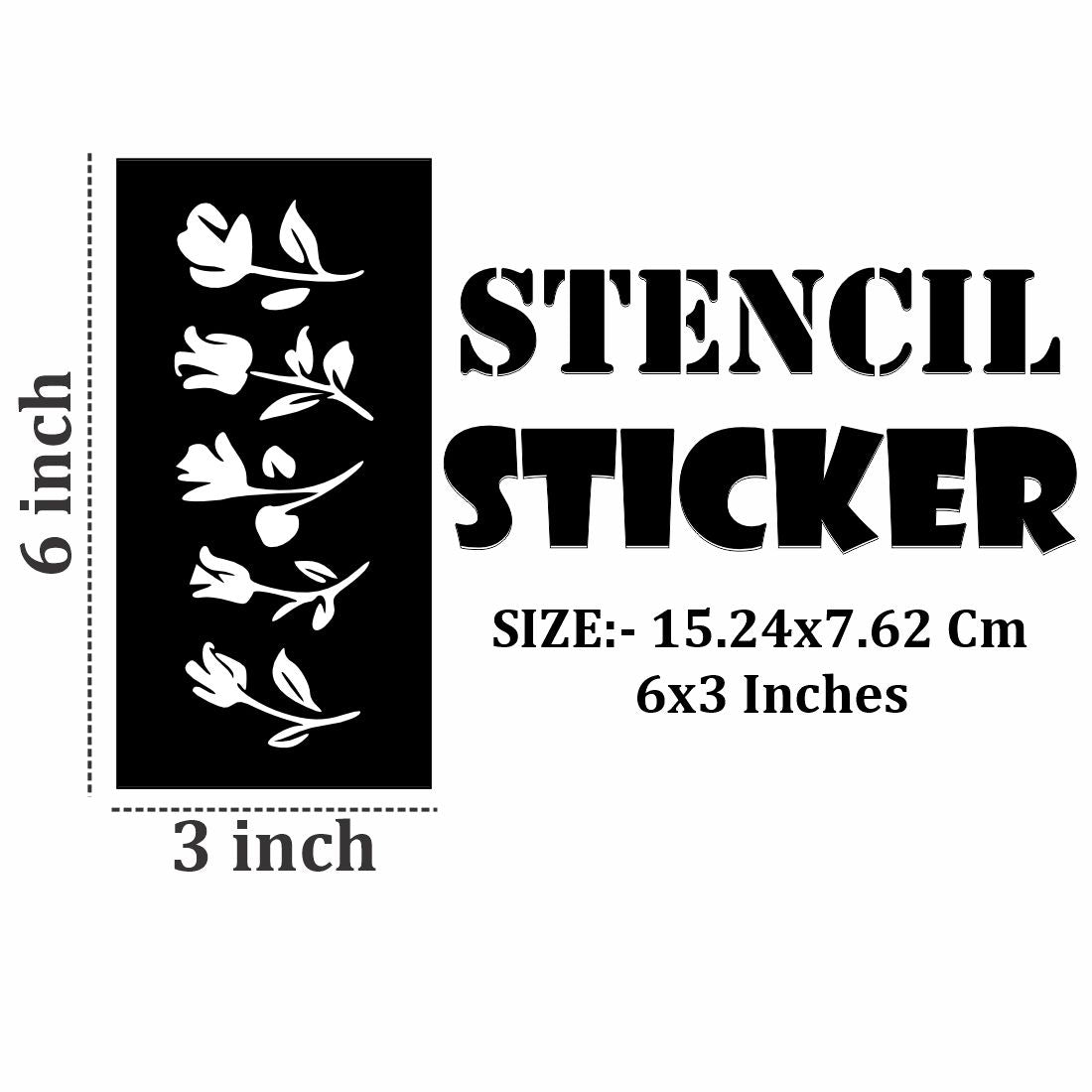 Reusable Henna Stencil Stickers for Repeated Use and Practice For Kids & Adults Both Sticker