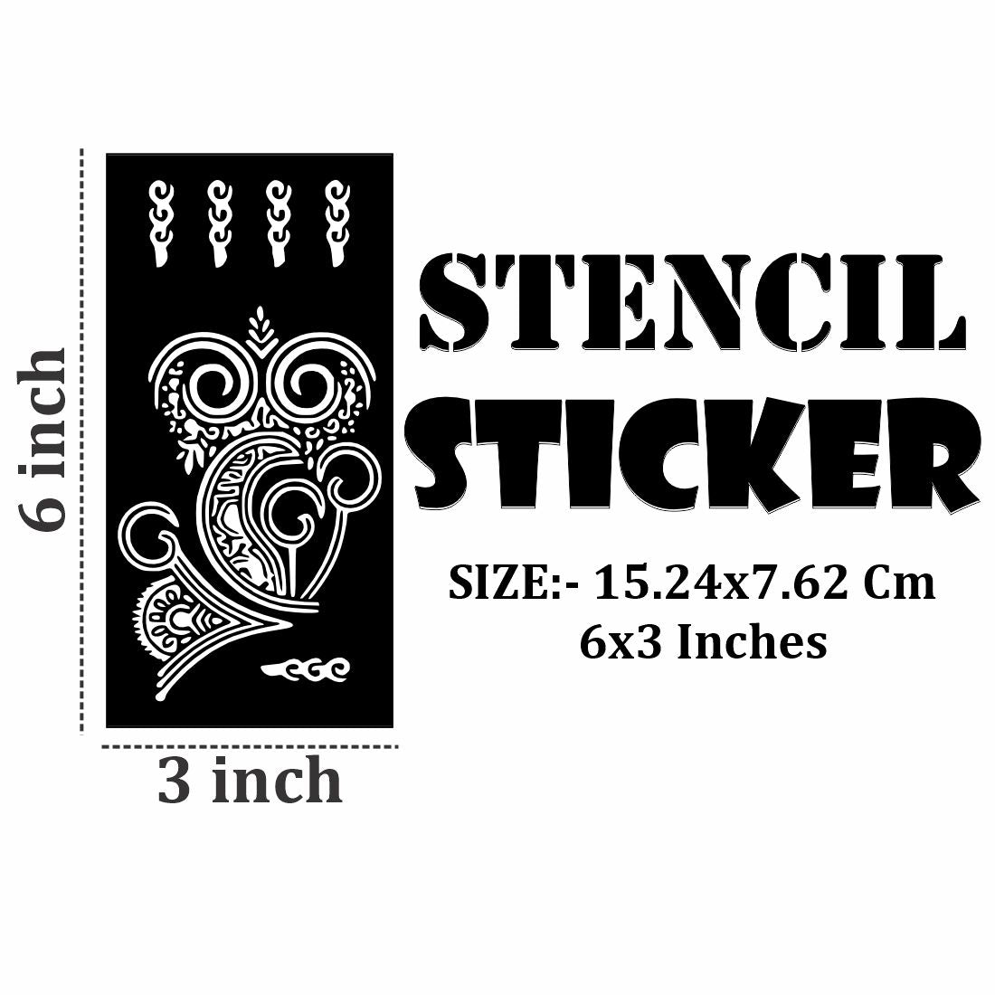 Floral Inspired Mehndi Stencil Templates for Relaxing and Creative Use