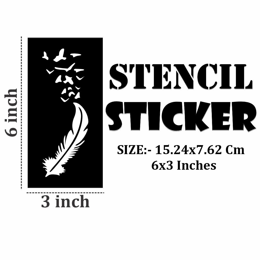 Instant Style Mehndi Stencil Design Sheets for Hands and Wrists For Kids & Adults Both Sticker