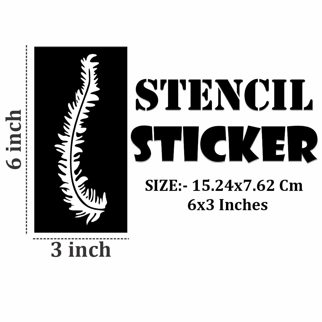 Easy to Apply Mehndi Stencil Sticker Sheets for Beautiful and Artistic Hand Designs