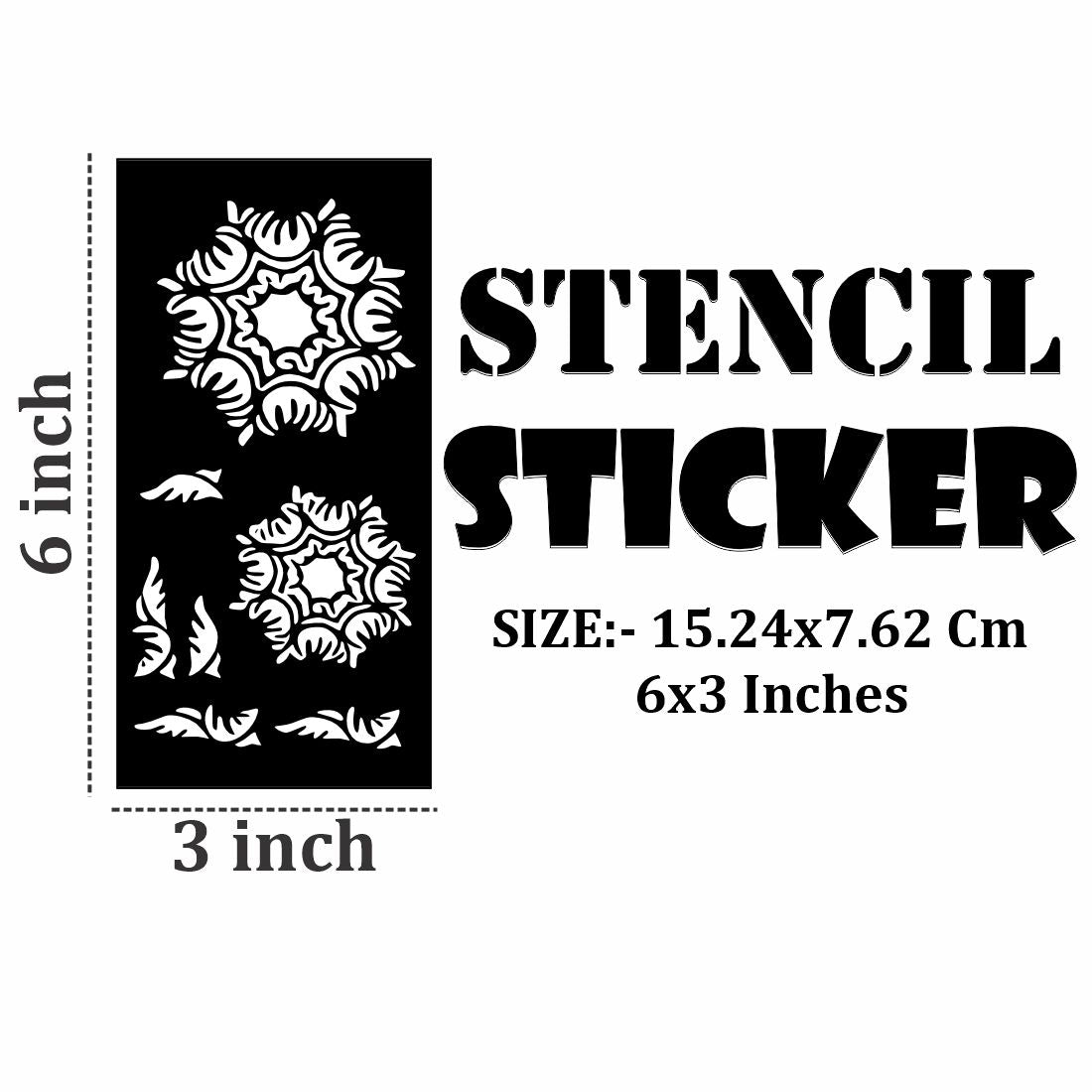 Curvy and Elegant Mehndi Stencil Design Sheets for Easy At-Home Application