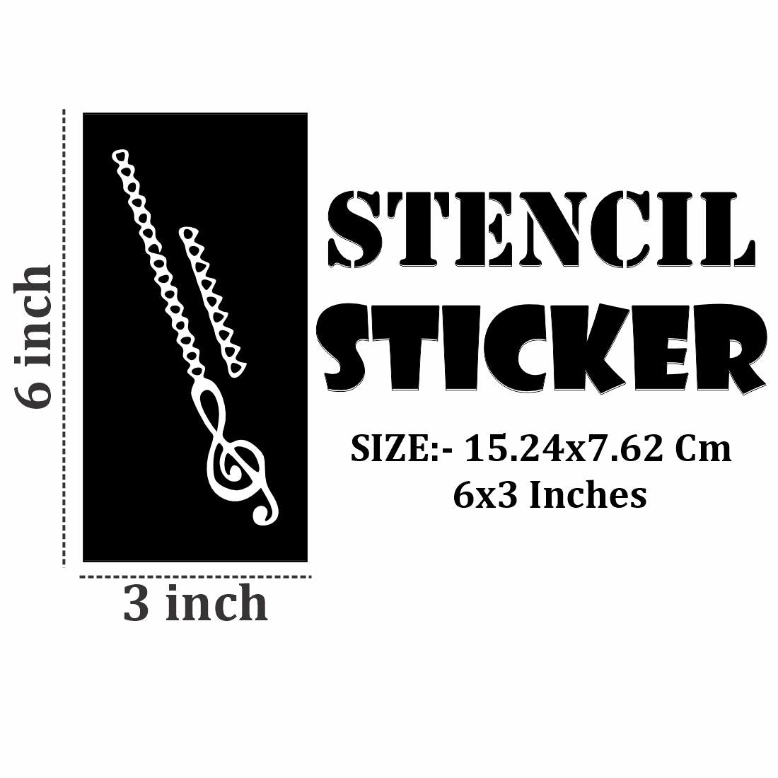 Floral and Paisley Mehndi Stencils for All Age Groups  For Kids & Adults Both Sticker