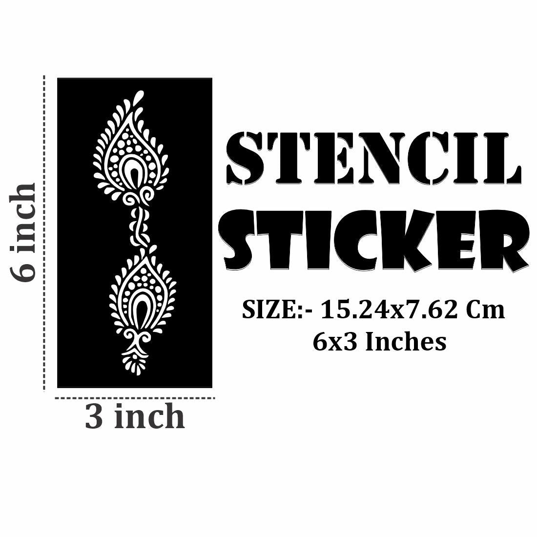 Mehndi Stencil Templates for Artistic Hand Work and Relaxation