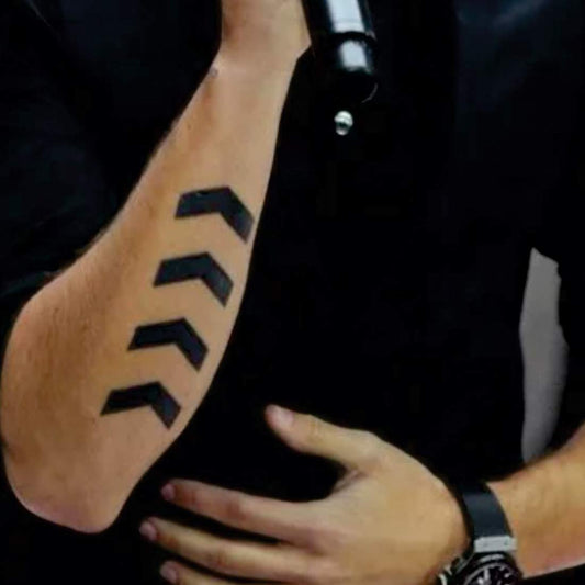 Temporary Tattoowala Liam Payne Arrow Men and Women Waterproof Temporary Body Tattoo