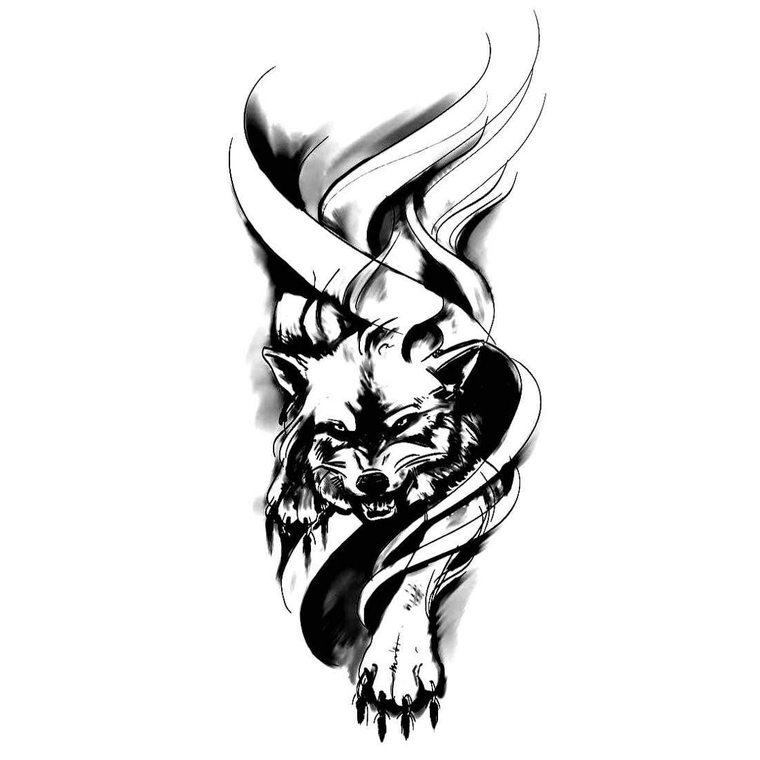 Fox Tattoo Waterproof Men and Women Temporary Body Tattoo