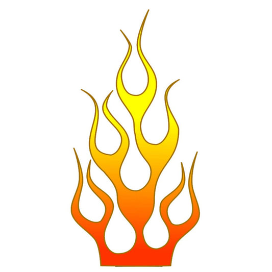 Fire Flame Temporary Body Tattoo Waterproof For Girls Men Women - Temporarytattoowala