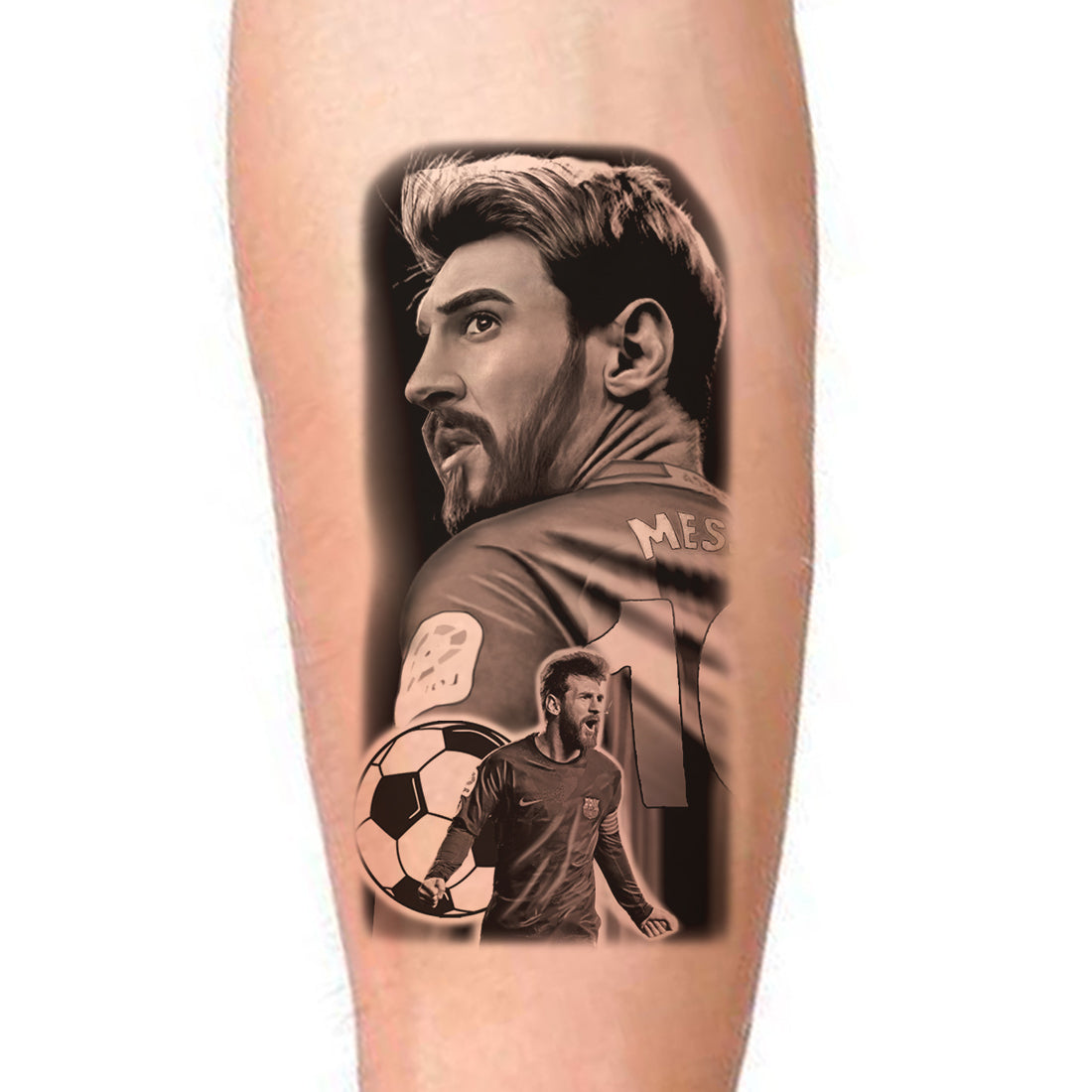 Lionel Messi Temporary Tattoo Waterproof For Male and Female Temporary Body Tattoo