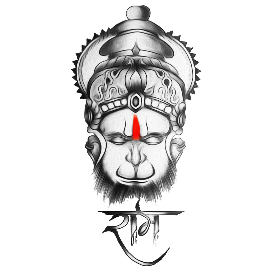 Hanuman ji Gada Tattoo Design By 🔥🔥 @tattooist_annu_rathore  #TheArtThatDiesWithYou #tattooistannu #tattooart #meaningfultattoos... |  Instagram