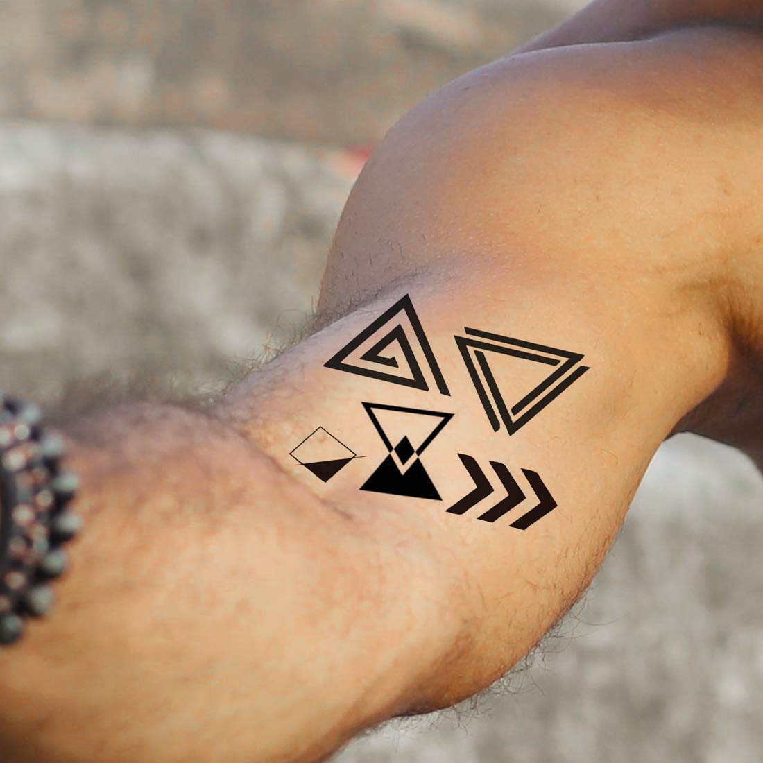 FANRUI Black Triangle Space Temporary Tattoos Set Geometric And Astronaut  Art Stickers For Women And Men With Water Transfer Space Man Z0403 From  Misihan09, $3.8 | DHgate.Com