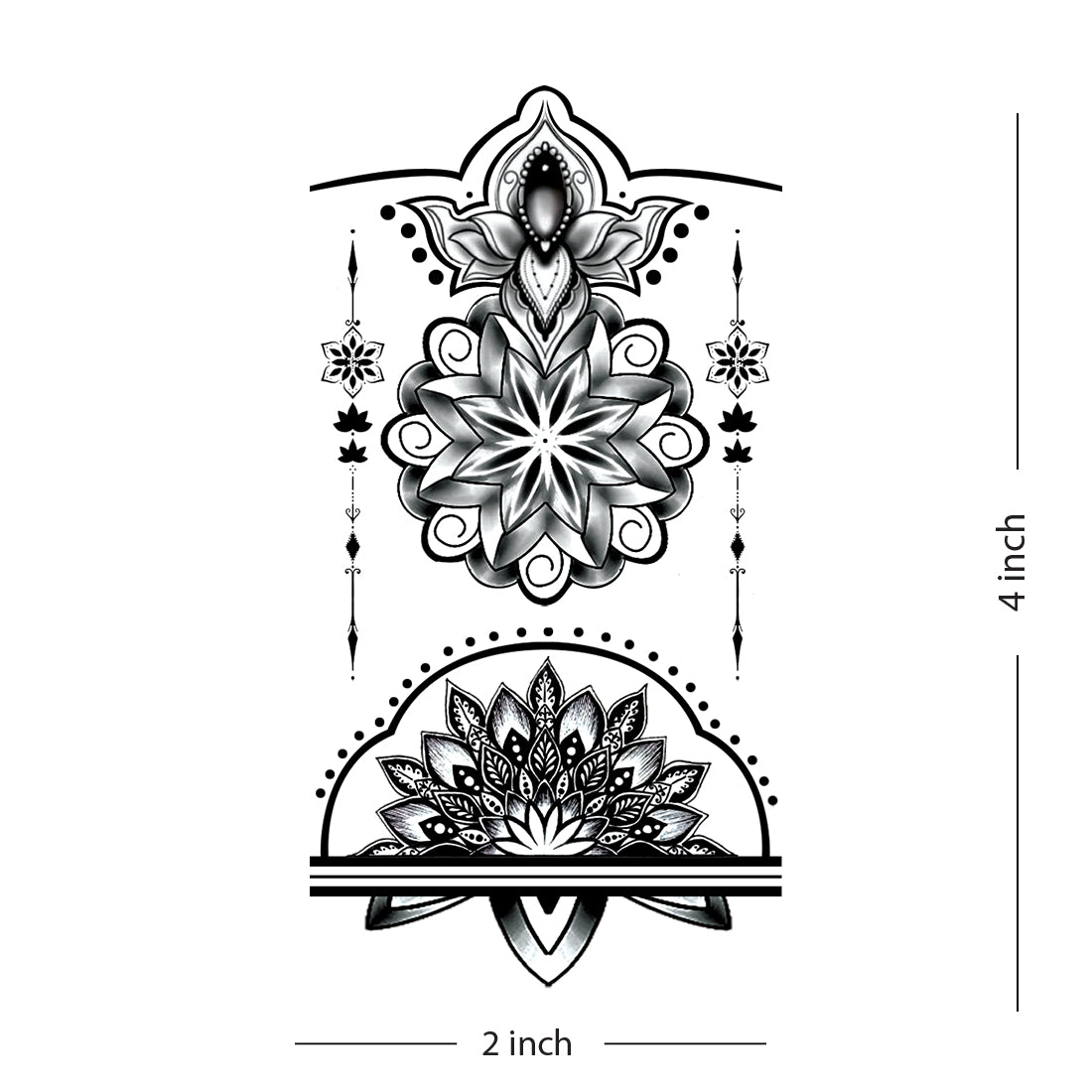 Mandala Flower Tattoo by Lyric TheArtist - Iron Palm Tattoos & Body Piercing