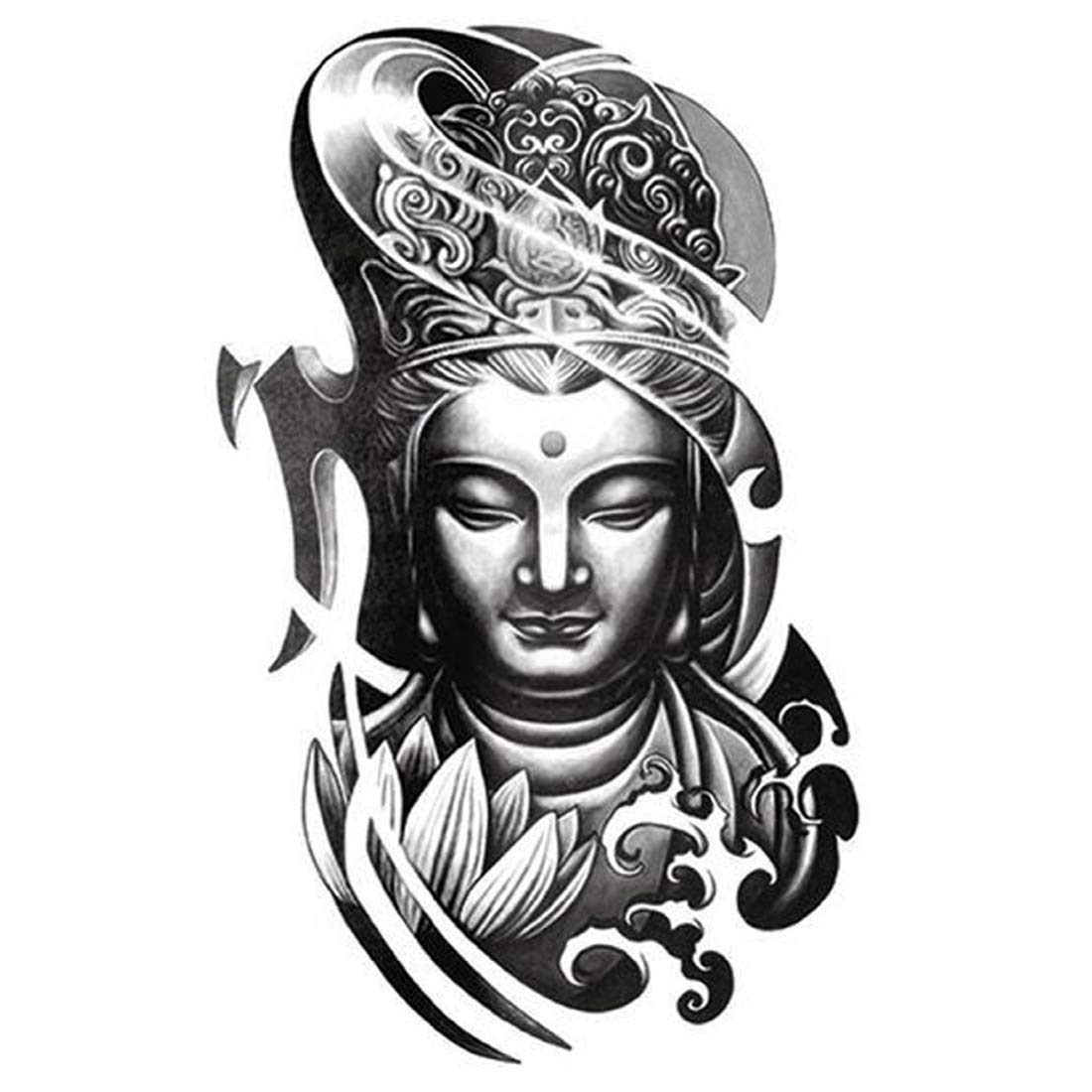 Gautam Budha Ji Tattoo Men and Women Temporary Body Tattoo - Temporarytattoowala