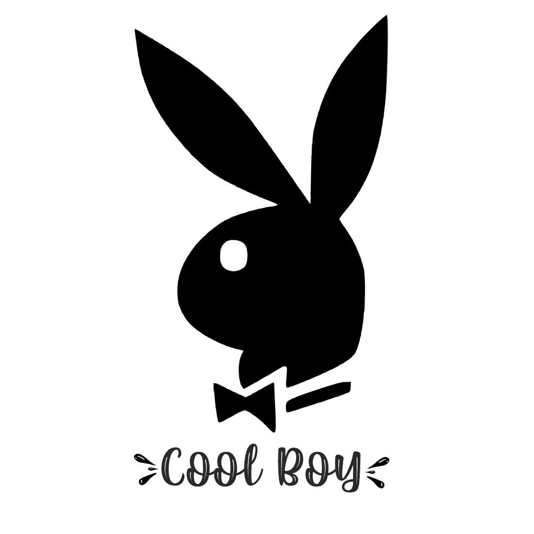 Coolboy Bunny Rabbit Temporary Waterproof Tattoos For Men and Women