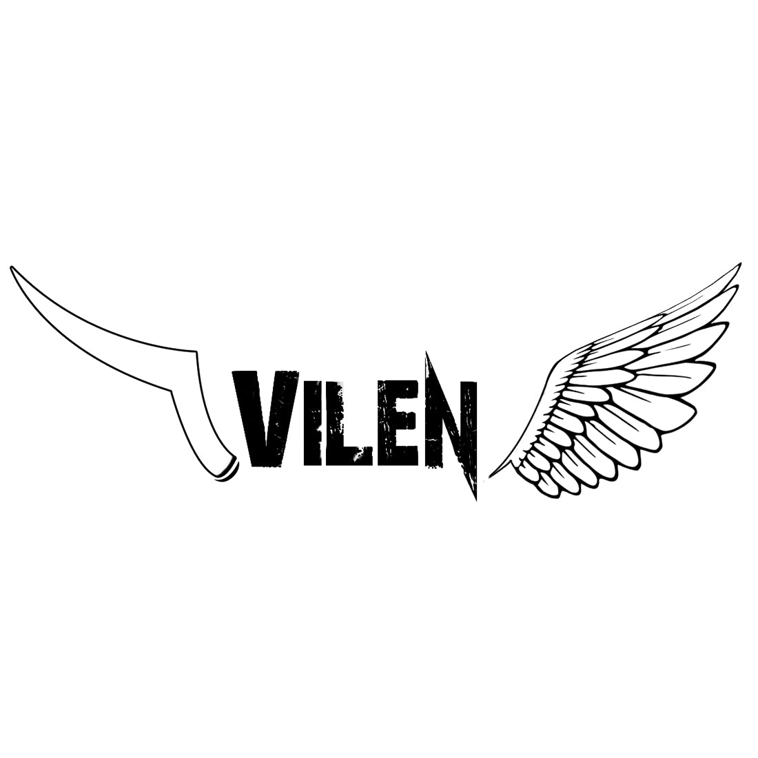 Vilen and Wings Tattoo Waterproof For Women Temporary Tattoo