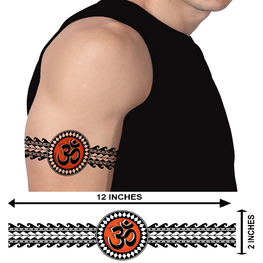 D'Addario Woven 2 inch guiar strap - Dragon Tattoo - 019954170264