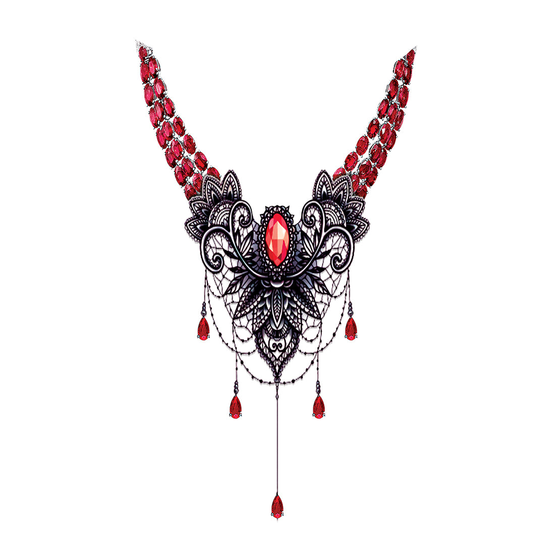 Jewelry Tattoo Design Waterproof and Women Temporary Tattoo