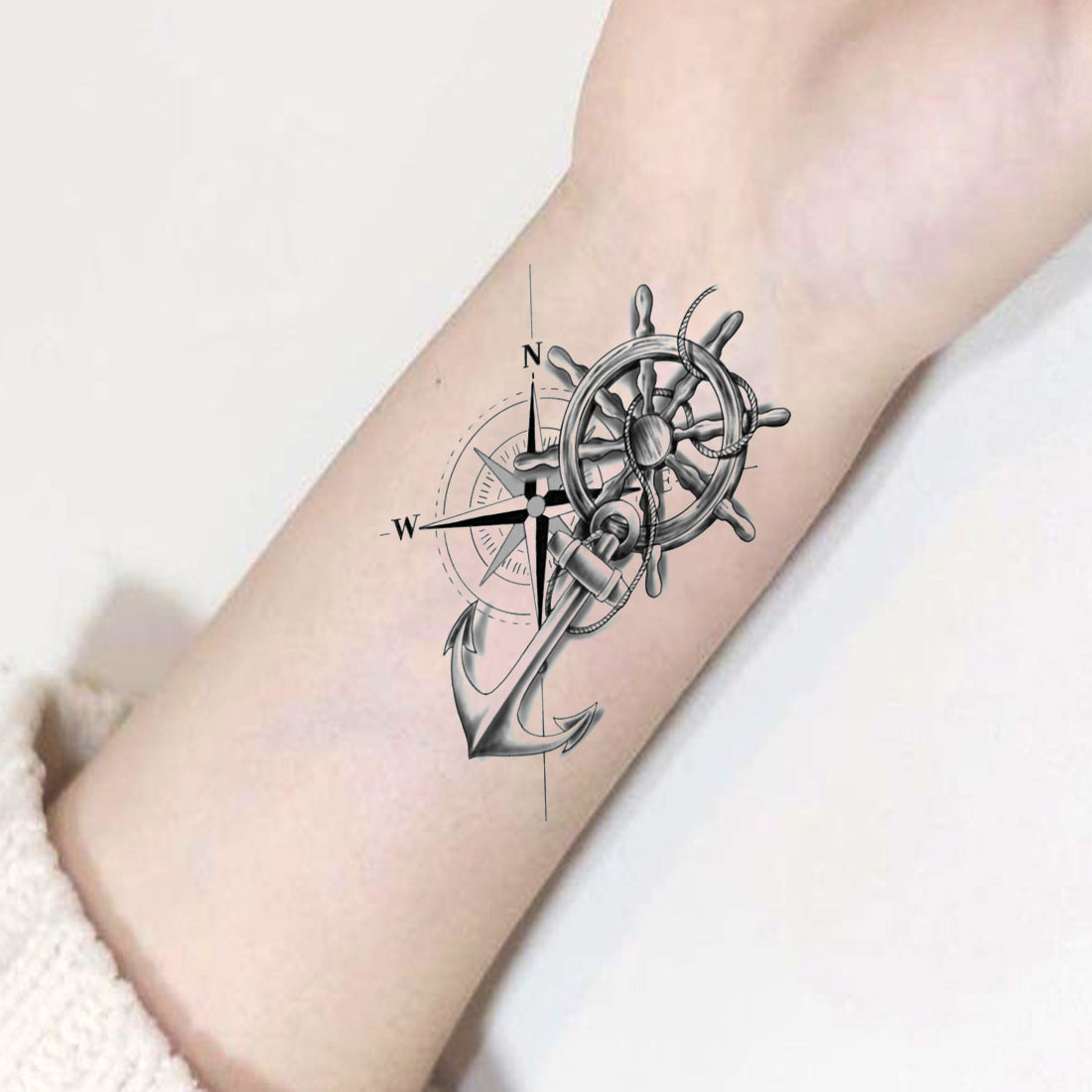 Traditional Anchor tattoo | Traditional anchor tattoo, Anchor tattoo,  Tattoos