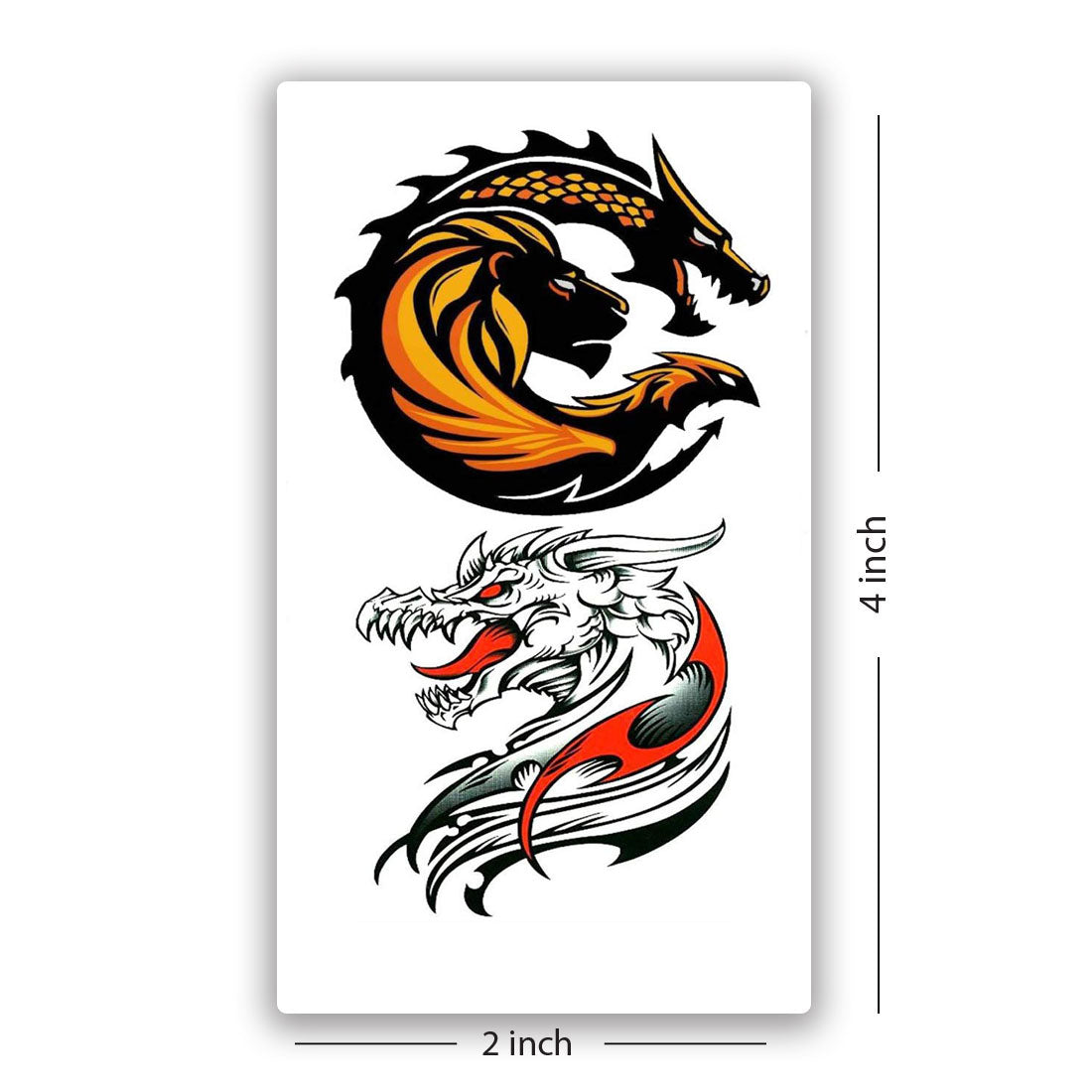 Chimera Integrations Men and Women Waterproof Temporary Body Tattoo…