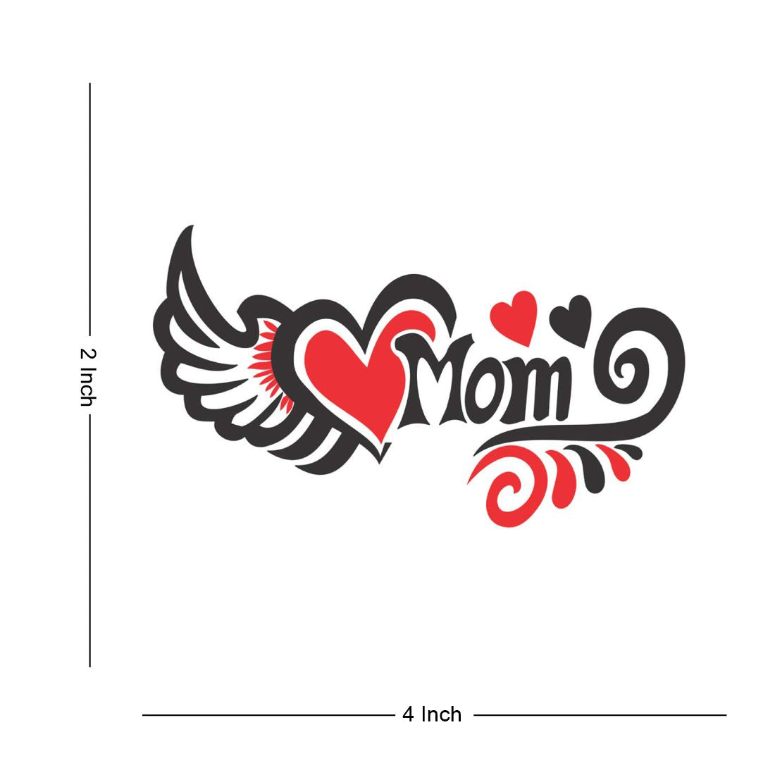Mom Tattoo – Mom Heart You Downloadable - Penless