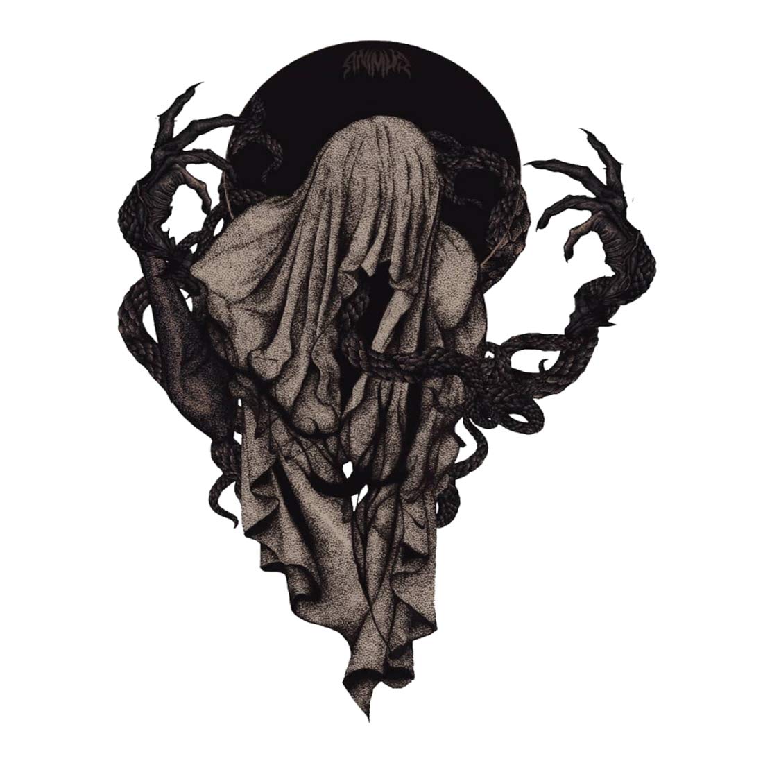 Ghost Devil Horror Fearful Scared Tattoo Waterproof Male and Female Temporary Body Tattoo - Temporarytattoowala